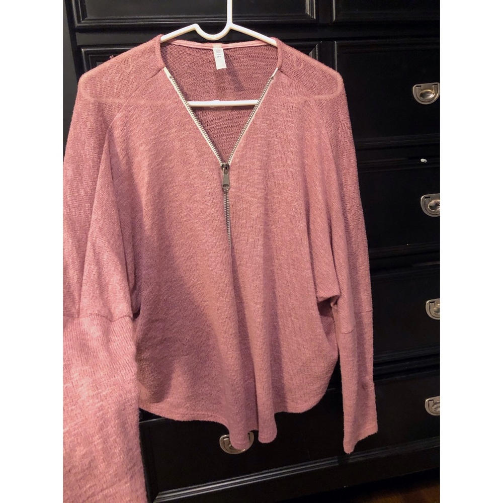 Zip up sweater